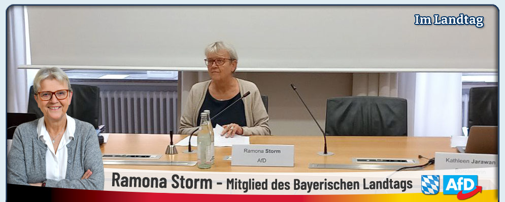 Storm Mitglied des bayerischen Landtag