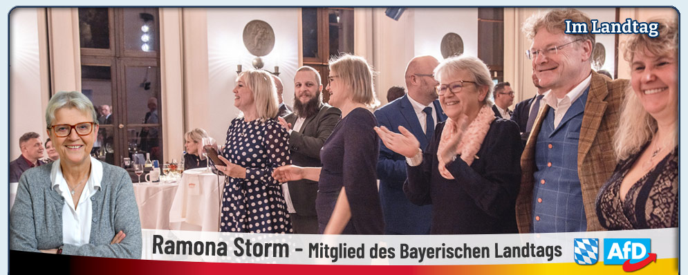 Storm Mitglied des bayerischen Landtag